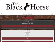 Tablet Screenshot of blackhorsepluckley.co.uk